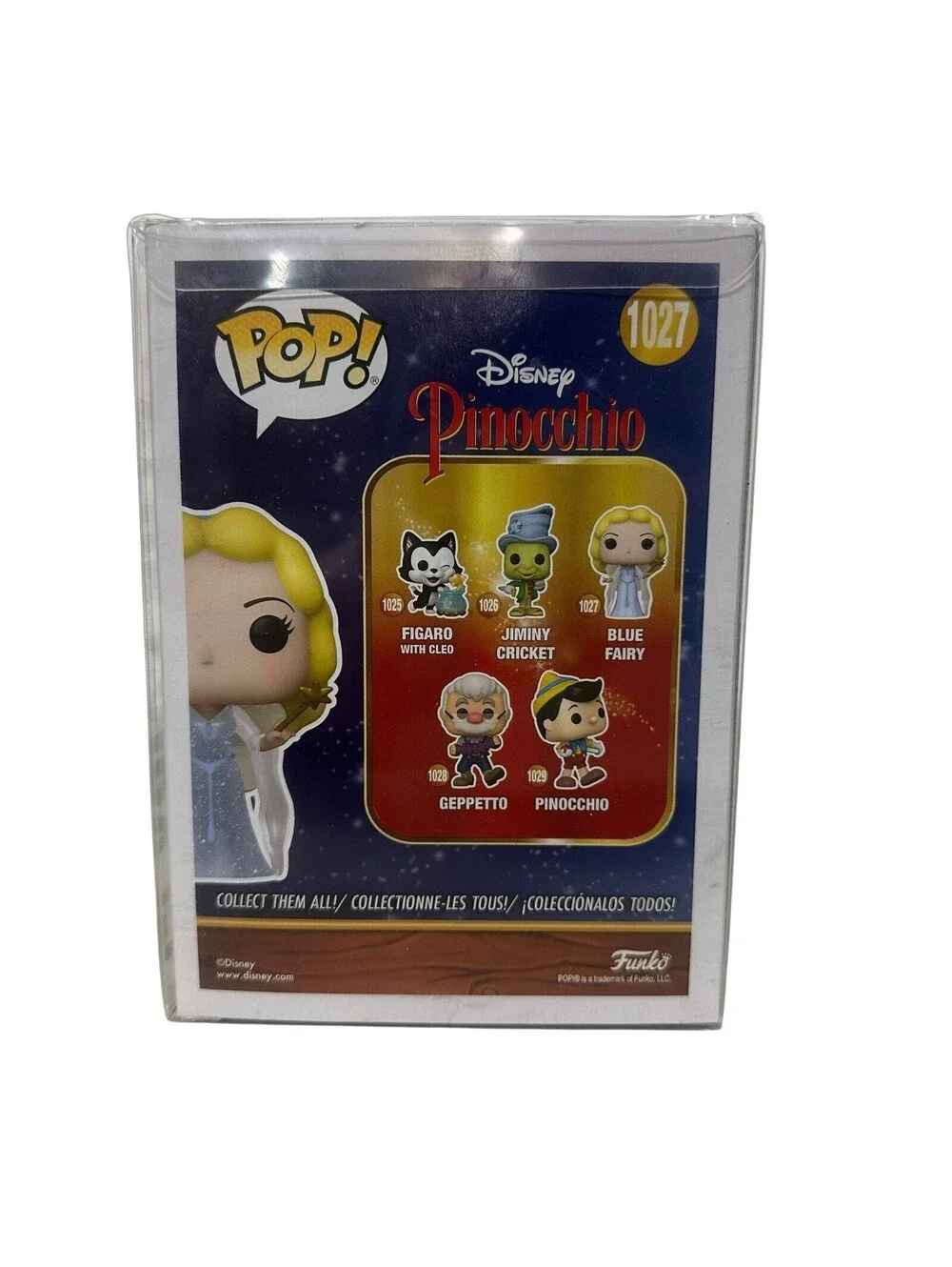 Funko Pop! Disney Pinocchio Blue Fairy CHASE #1027 NIB